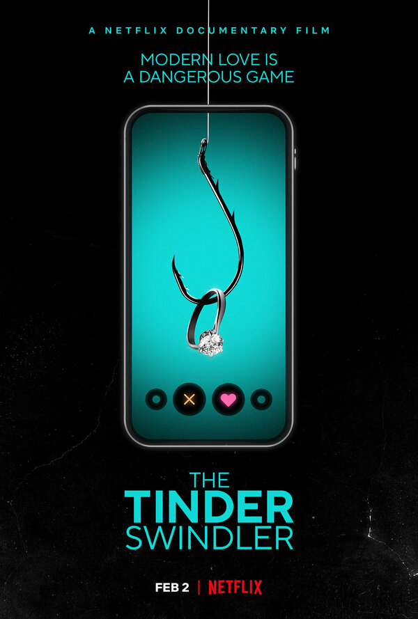 Аферист из Tinder постер - смотреть онлайн